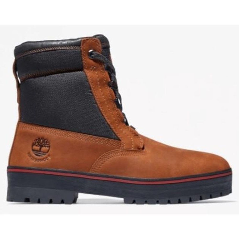 NEW TIMBERLAND Spruce Mountain WP Warm Lined Boot, Rust Full Grain